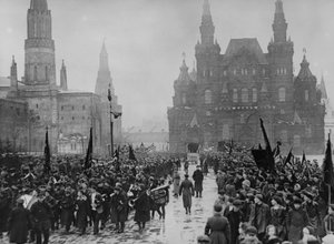 Celebrations on the Occasion of the 8th Anniversary of the October Revolution in Moscow, 1925