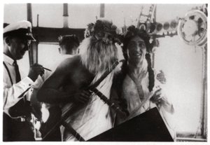 Ceremony Celebrating the Crossing of the Equator on Board the Airship Graf Zeppelin, 1930 by Unbekannt