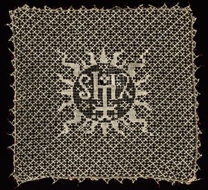 Chalice Veil with Monogram of Christ by Unbekannt