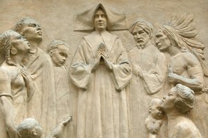 Chapel of the Miracle Medal. Catherine Laboure, Paris, France by Unbekannt