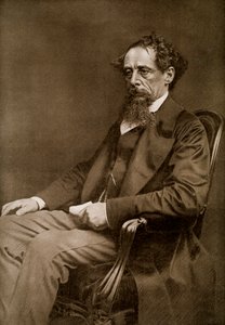 Charles Dickens, 19th century English author, 1910