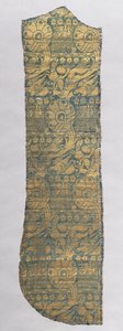 Chasuble Fragment with Realistic Animals by Unbekannt