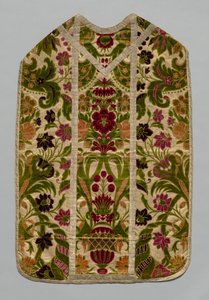 Chasuble, Stole, Burse Corporal Case, and Maniple, c1600-1700 by Unbekannt