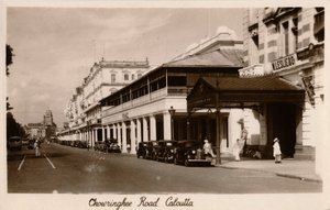 Chowringhee Road, Calcutta, c1940 by Unbekannt