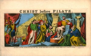 Christ before Pilate by Unbekannt