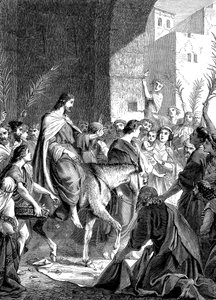 Christ Riding into Jerusalem on an Ass