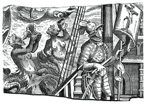 Christopher Columbus on Board His Ship, During His First Voyage to the West