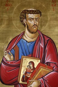Church of Archangel St. Michael Trypiotis, St. Luke Icon, Nicosia, Cyprus by Unbekannt