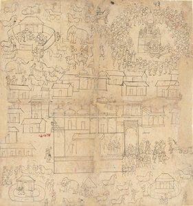 Cityscape, 18th-19th century