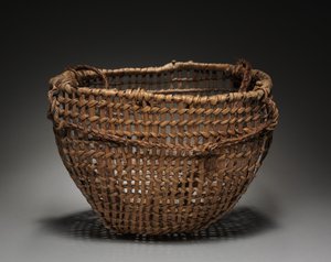 Clam basket with Tump Line, late 1800 by Unbekannt