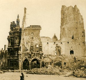 Clock Tower and Hôtel de Ville, Arras, northern France