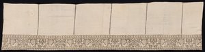 Cloth with Border of Peacocks and Vegetation, 17th-18th century by Unbekannt