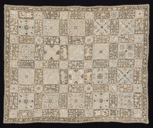 Cloth with Unicorns, Dragons, Other Animals, and Floral Patterns by Unbekannt