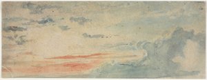 Cloud Study by Unbekannt