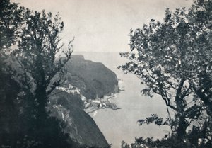 Clovelly - View from Hobby Drive, 1895