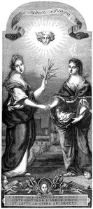 Commemorative painting of the Union of the Merchants of Rouen