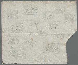 Compositional Sketches after Raphael and Other Artists