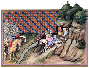 Conference of the Earl of Gloucester and an Irish Chief, Richard II