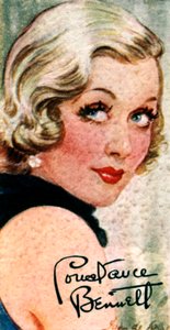 Constance Campbell Bennett, US actress