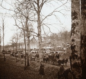 Convoy, Somme, northern France, c1914-c1918