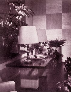 Corner of a large living-room, 1949 by Unbekannt
