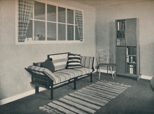 Corner of Living Room Designed by Prof. Karl Pullich