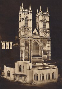 Coronation Floodlighting - Westminster Abbey