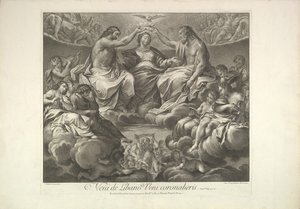 Coronation of the Virgin by Unbekannt