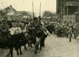 Cossack soldiers, First World War