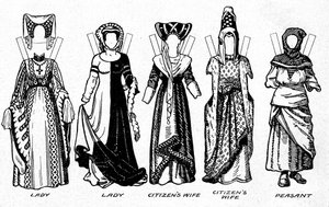 Costumes of Men and Women as Worn in the Period When Henry V Reigned