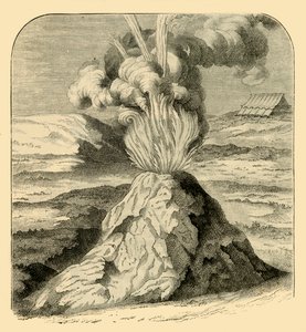 Cotopaxi in Eruption in 1743, 1881