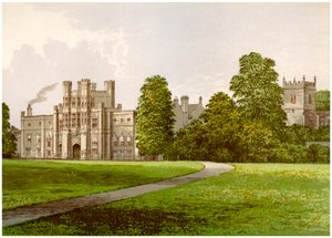 Coughton Court, Warwickshire, home of Baronet Throckmorton, c1880 by Unbekannt