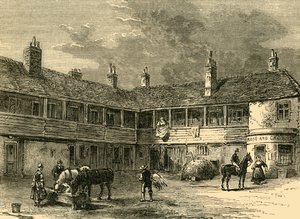 Court-Yard of the Rose and Crown