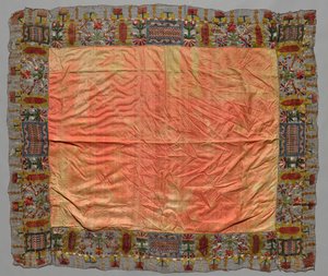 Cover with Border of Abstract Floral Motifs, 18th century by Unbekannt