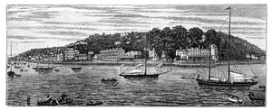 Cowes Harbour, Isle of Wight, 1900