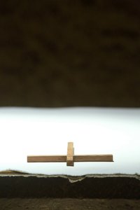 Cross on an altar, Taize Community, Taize, France by Unbekannt