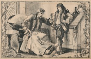 Crusoe Advised by His Father by Unbekannt