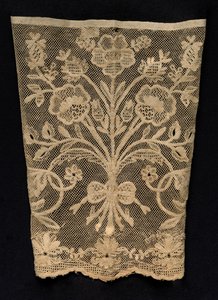 Cuff with Floral Vines