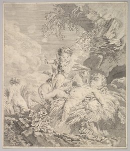 Cupids Tickling Each Other