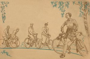 Cycling 1839-1939 front cover, 1939