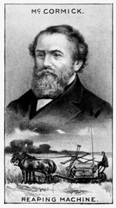 Cyrus Hall McCormick, Irish American Farmer, Inventor, Businessman, and Marketer by Unbekannt