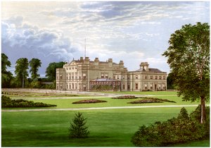 Dalton Hall, Near Beverley, Yorkshire, Home of Lord Hotham, c1880