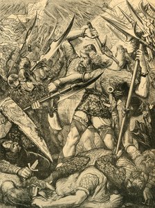 Death of Harold at the Battle of Hastings, 1873