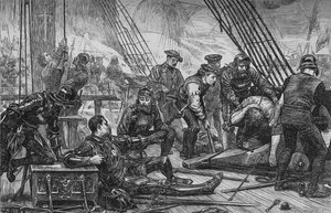 Death of Sir Andrew Barton, August 1511, c1880