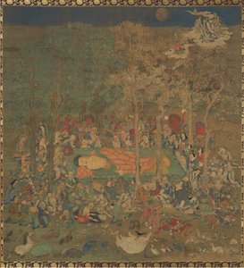 Death of the Historical Buddha Nehan-zu by Unbekannt
