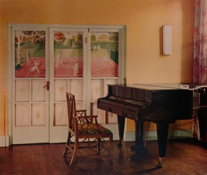 Decoration by Eric Ravilious at Sir Geoffrey Fry