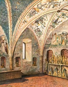 Decoration in St Nicholas Church, Jüterbog, Brandenburg, Germany