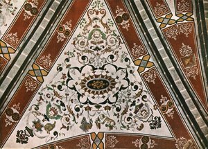 Decoration in the Church of Saint-Martin, Lutry, Vaud, Switzerland, 1928