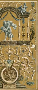 Decorative Painting in the Louvre, Paris, France, 1928 by Unbekannt