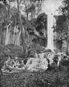 Deer Lick Falls, Mineral Springs, Virginia, USA